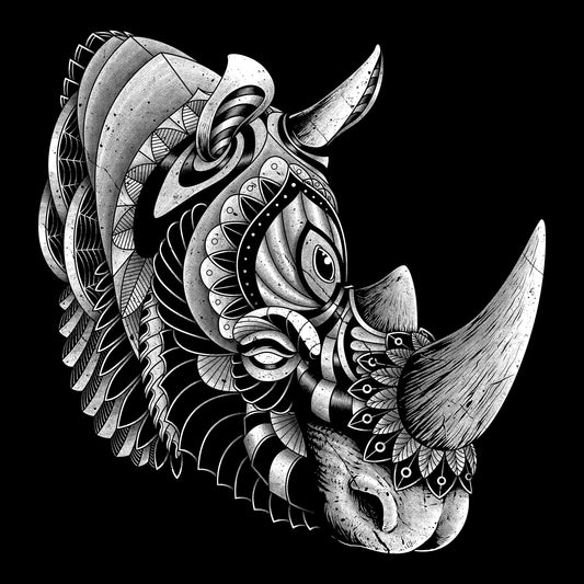 Rhino Ornate Tee from FineRag.comfinerag.com