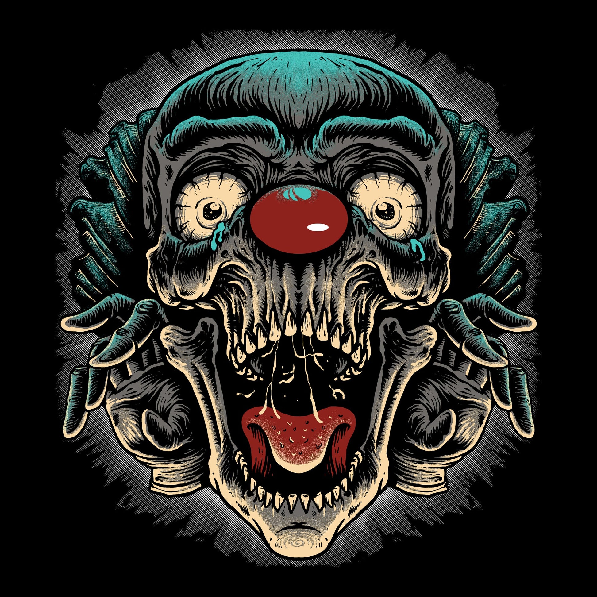 Scary Clown Tee from FineRag.comfinerag.com