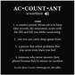 Accountant, black & white, Crew, Crew Neck, Job, Occupation, Service, Tee, wordsAccountant Tee from FineRag.comfinerag.com