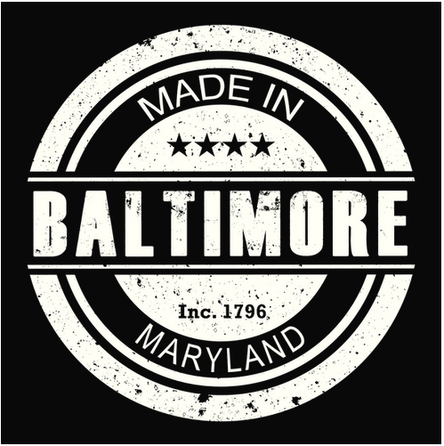 7th State, Baltimore, Crew, Crew Neck, Made in state, Maryland, State, State name, TeeBaltimore Made Tee from FineRag.comfinerag.com