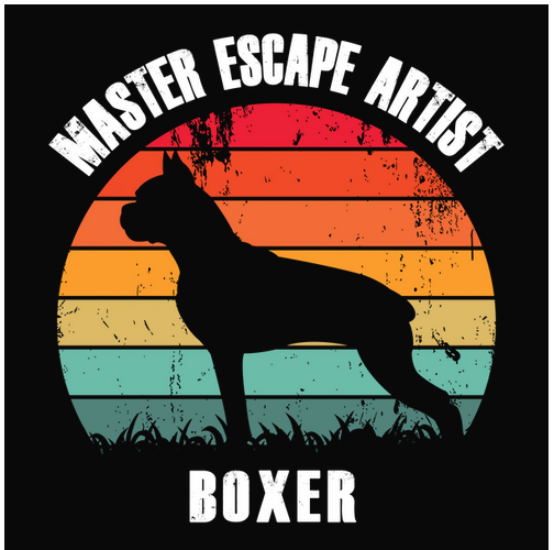 Animal, Animals, Boxer, color, Colorful, Companion, Crew, Crew Neck, Dog, Dogs, TeeBoxer Tee from FineRag.comfinerag.com