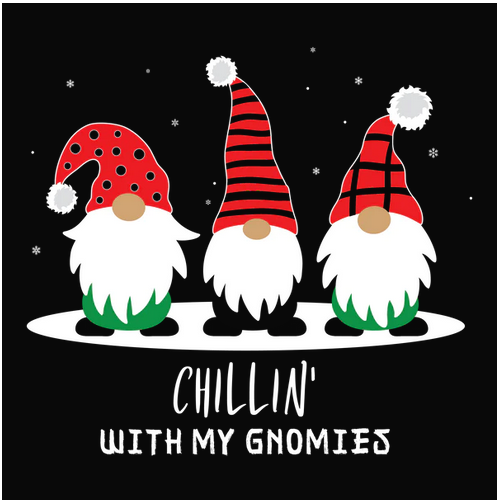 christmas, Crew, Crew Neck, Gnomies, Merry Christmas, santa, Snow, TeeGnomies Tee from finerag.comfinerag.com