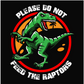 Classic, Crew, Crew Neck, Dinosaur, Extinct, Protected animal, Raptor, TeeRaptors Tee from FineRag.comfinerag.com