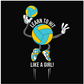 ball, Crew, Crew Neck, Games, Outdoor, Outdoors, Sports, Tee, volleyball, Woman's, Women's, WorkoutHot Like a Girl Tee from FineRag.comfinerag.com