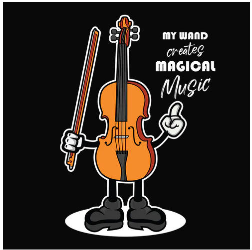 ball, Funny, magic, Music, Musical notes, Tee, V Neck, violin, Woman's, Women'sMagical Music Tee from FineRag.comfinerag.com