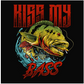 Bass, color, Colorful, Crew, Crew Neck, fish, fishing, Outdoor, Outdoors, Pastime, Sports, TeeKiss My Bass Tee from FineRag.comfinerag.com