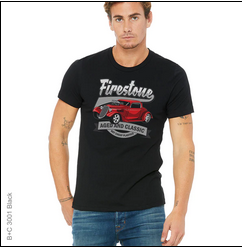 Aged, Car, cars, Classic, Crew, Crew Neck, Firestone, Hot rod, Muscle Car, Old, Old School, Oldies, Tee, TransportationAged and Classic Tee from FineRag.comfinerag.com