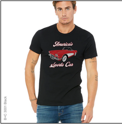 1961, Chevrolet, Classic, Collectibles, Corvette, Crew, Crew Neck, hobby, Hot rod, Muscle Car, Old School, pasttime, Tee61 Corvette Tee from FineRag.comfinerag.com