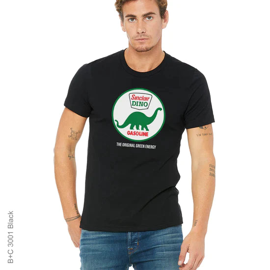 Crew, Crew Neck, Dinosaur, gas, Gasoline, Petro, Sinclair, Sinclair Dino, TeeSinclair Dino Tee from FineRag.comfinerag.com