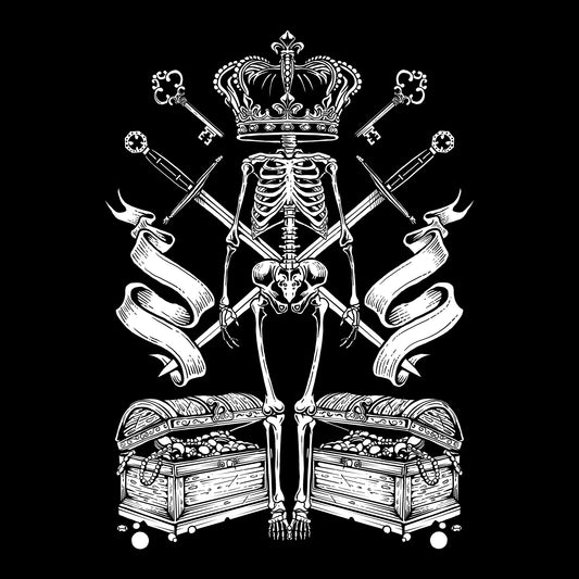 Skeleton King Tee from FineRag.comfinerag.com