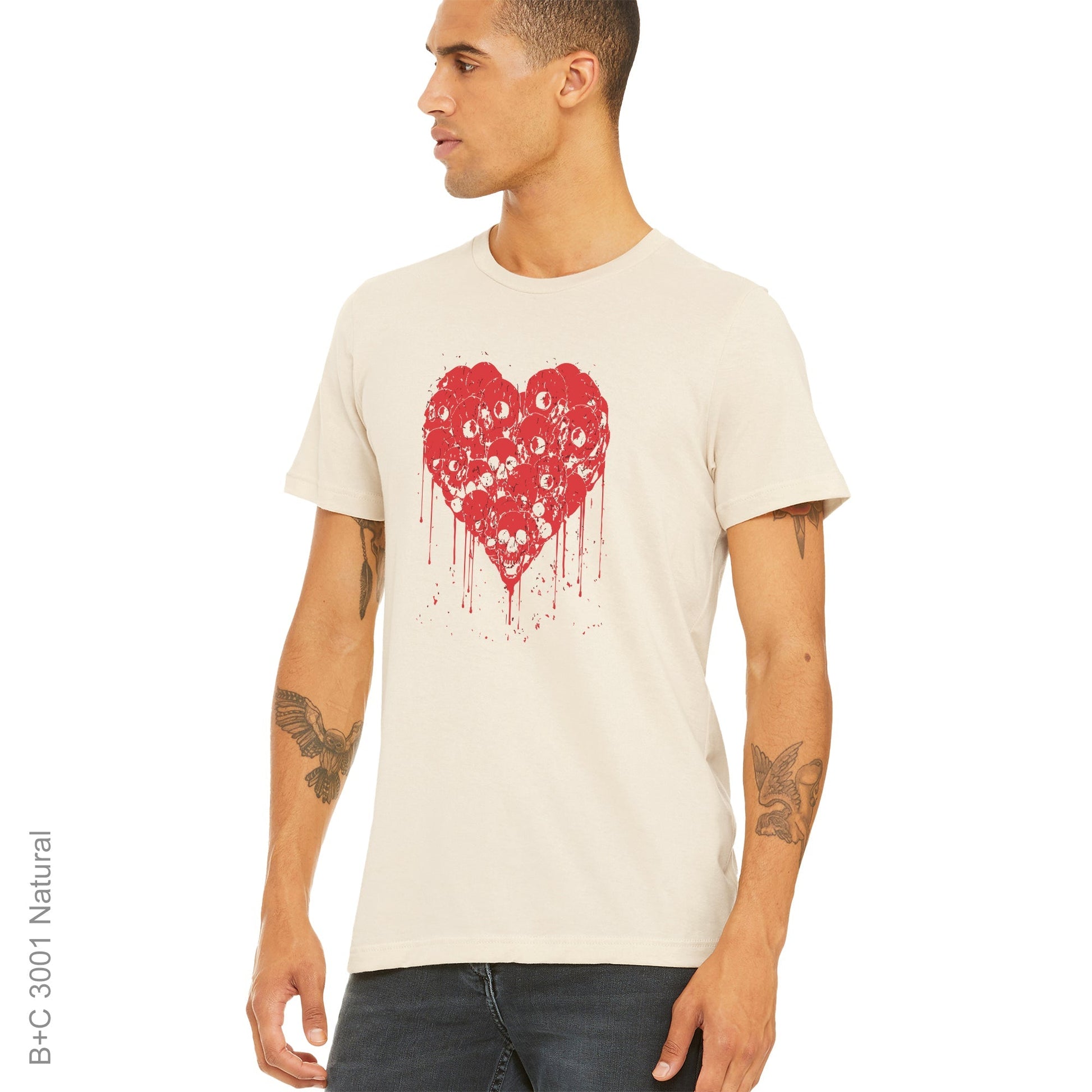 Skull Heart Tee from FineRag.comfinerag.com