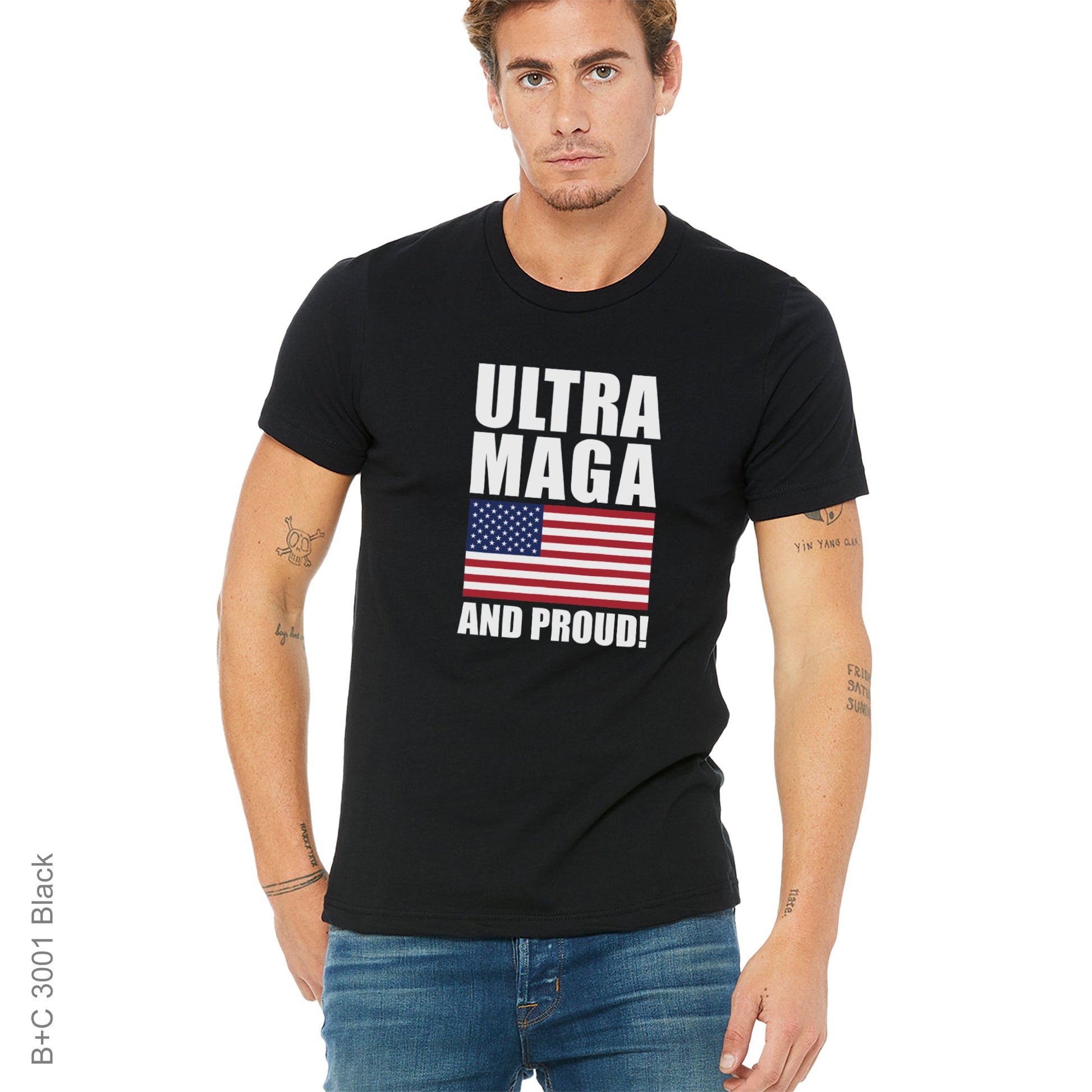 Conservative, Political, Proud, Republican, TrumpUltra Maga Tee from FineRag.comfinerag.com