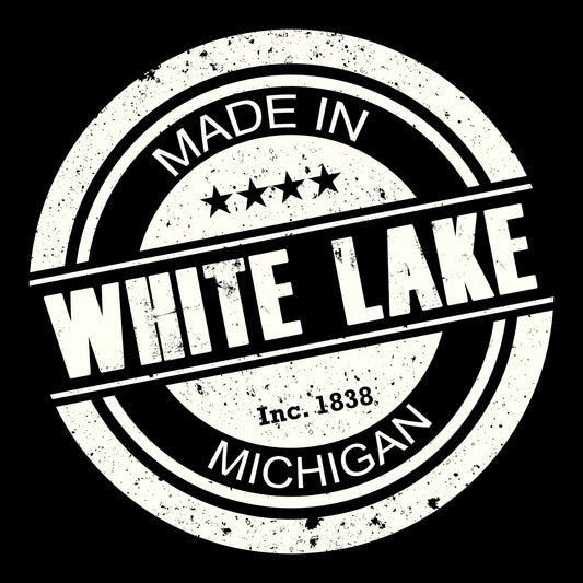 City, County, State, Town, VillageWhite Lake Made Tee from FineRag.comfinerag.com